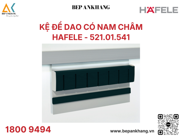 Kệ để dao có nam châm Hafele - 521.01.541